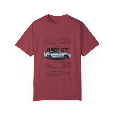 Mercedes AMG GT Unisex Garment-Dyed T-Shirt - Car Enthusiast Apparel