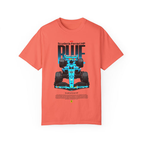 Speedster Unisex Garment-Dyed T-Shirt - Scuderia Ferrari HP Racing Design