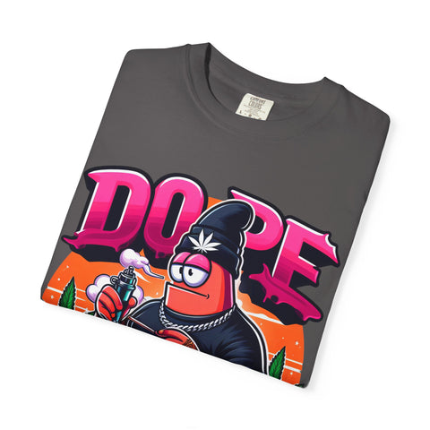 Cool Graphic T-Shirt - 'Dope' Vintage Cartoon Design
