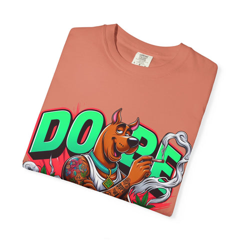 Dope Scooby-Doo Unisex T-Shirt - Vintage Car Design