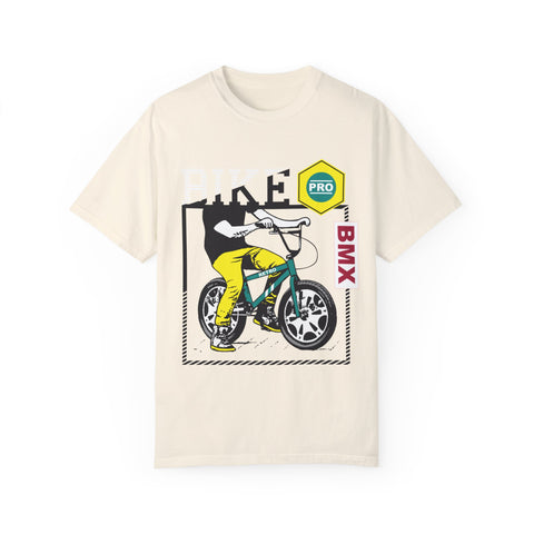 BMX Pro Unisex Garment-Dyed T-shirt - Perfect for Cycling Enthusiasts