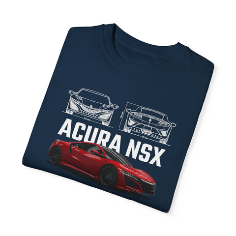 Acura NSX Unisex Garment-Dyed T-Shirt – Car Enthusiast Apparel for Auto Lovers
