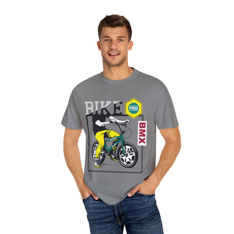 BMX Pro Unisex Garment-Dyed T-shirt - Perfect for Cycling Enthusiasts