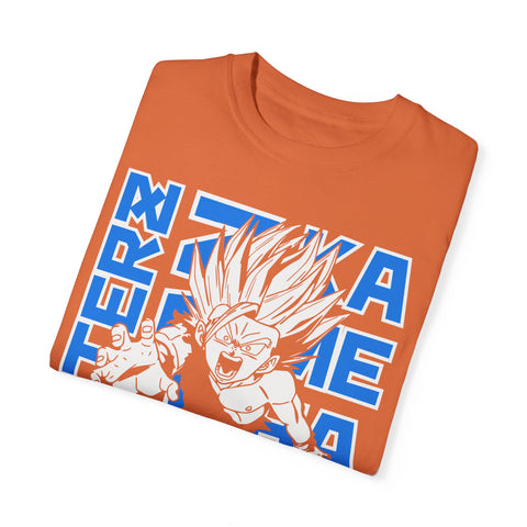 Dragon Ball Z Inspired Unisex Garment-Dyed T-Shirt - Perfect for Fans and Collectors