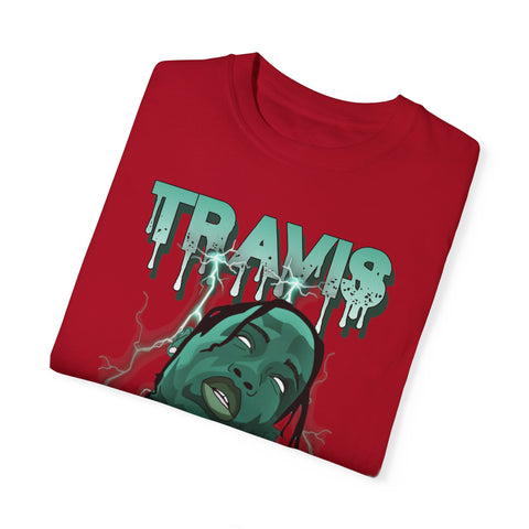 Unisex Travis Scott Dripping Graphic T-Shirt - Hip Hop Streetwear