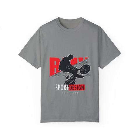 Freestyle BMX Unisex Garment-Dyed T-shirt