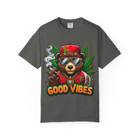 Good Vibes Unisex Garment-Dyed T-Shirt
