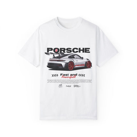 Porsche Racing T-Shirt | Fast and Powerful Graphic Tee for Car Enthusiasts