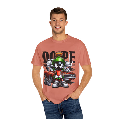 Cool Cartoon Car T-Shirt - Dope Marvin the Martian Design