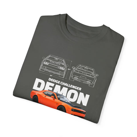 Dodge Challenger Demon T-Shirt - Unisex Vintage Car Tee