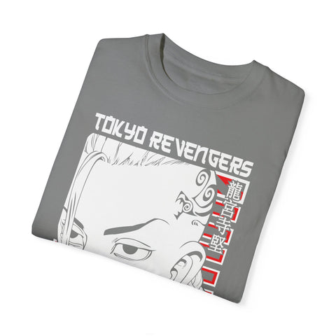 Tokyo Revengers Unisex Garment-Dyed T-Shirt - Trendy Anime Streetwear