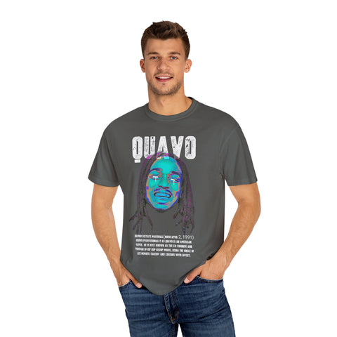Unisex Garment-Dyed T-Shirt - Quavo Tribute Tee