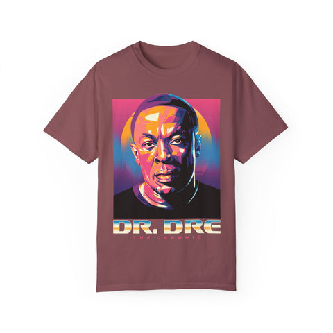 Dr. Dre 'The Chronic' Unisex Garment-Dyed T-Shirt - Vintage Hip-Hop Style
