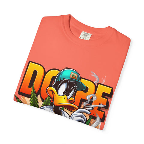 Dope Duck Graphic Unisex T-Shirt – Cool Casual Wear for Car Lovers & Street Style Enthusiasts