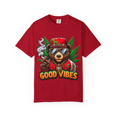 Good Vibes Unisex Garment-Dyed T-Shirt