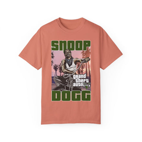 Snoop Dogg Graphic T-Shirt - Retro Grand Theft Auto Design