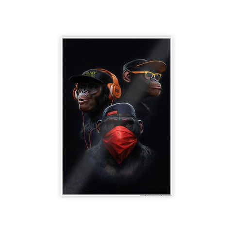 Urban Jungle Gloss Posters – Modern Artwork for Trendy Spaces