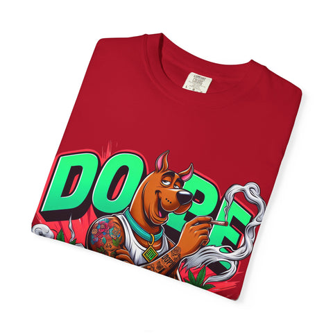 Dope Scooby-Doo Unisex T-Shirt - Vintage Car Design