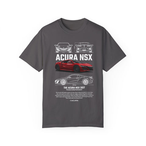 Acura NSX Unisex Garment-Dyed T-Shirt – Car Enthusiast Apparel for Auto Lovers