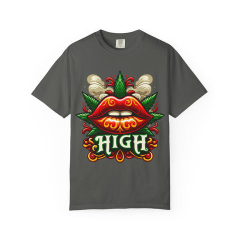 High Vibes Unisex Garment-Dyed T-Shirt