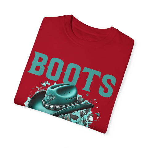Cowboy Boots Graphic T-Shirt for Western Fashion Lovers