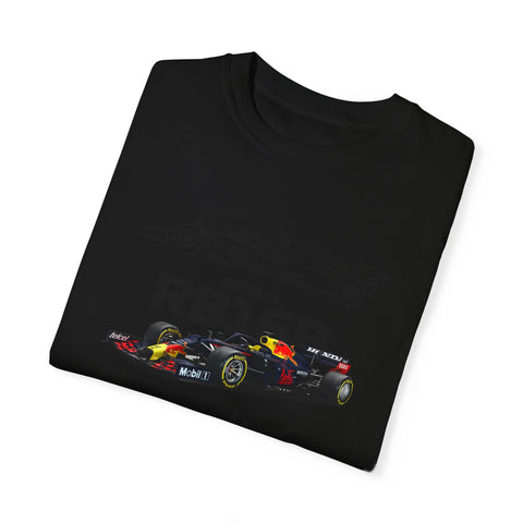 Unisex Garment-Dyed T-shirt - Red Bull Formula 1 Team Graphic Tee
