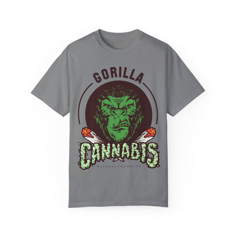 Gorilla Cannabis Unisex T-Shirt - Bold Graphic Tee for Nature Lovers