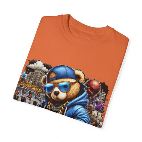 Street Art Bear Graphic T-Shirt - Cool Unisex Tee for Trendsetters
