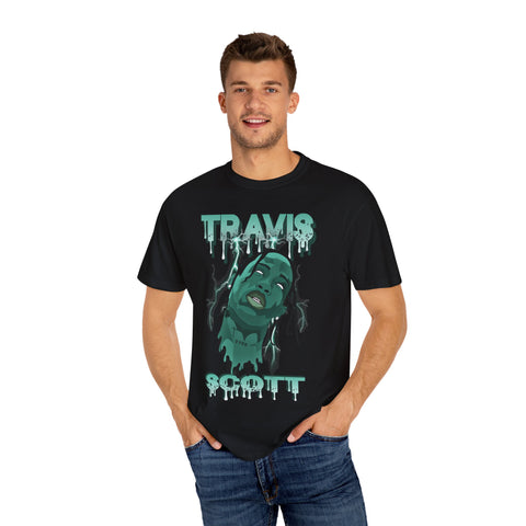 Unisex Travis Scott Dripping Graphic T-Shirt - Hip Hop Streetwear