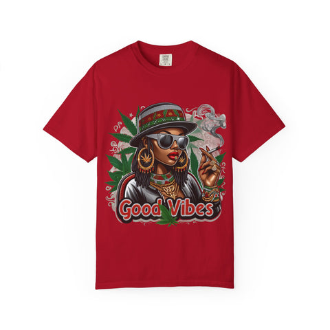 Cool Good Vibes Unisex Garment-Dyed T-shirt