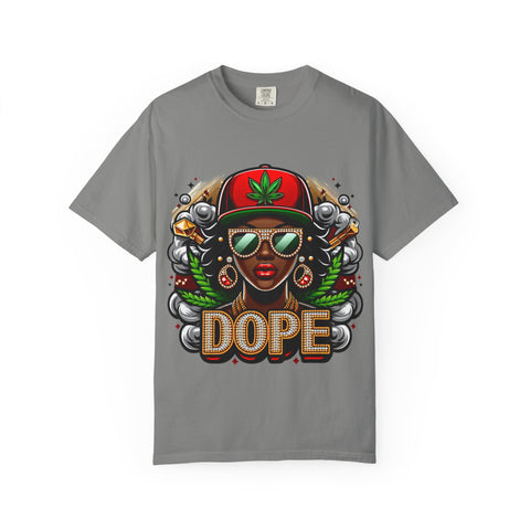 Dope Vibe Unisex Garment-Dyed T-Shirt - Cool Urban Fashion Tee