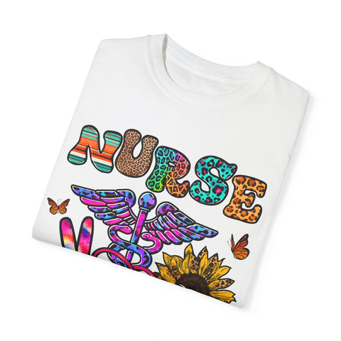 Colorful Nurse Graphic T-Shirt – Perfect for Healthcare Heroes