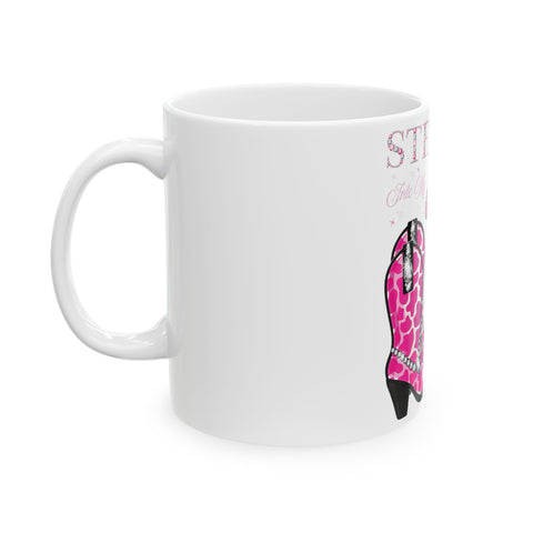 Stylish High Heel Ceramic Mug - Perfect for Fashion Lovers