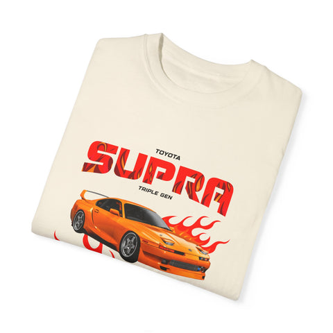 Toyota Supra Vintage Graphic T-Shirt - Perfect for Car Enthusiasts