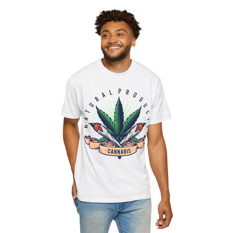 Cannabis Natural Products T-Shirt - Unisex Garment-Dyed Tee for Eco-Conscious Individuals