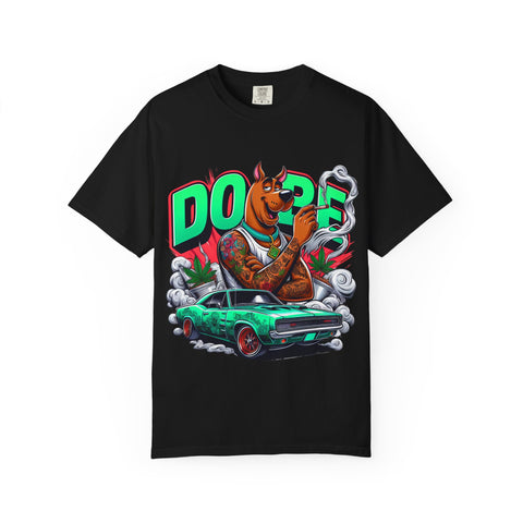 Dope Scooby-Doo Unisex T-Shirt - Vintage Car Design