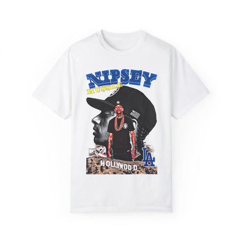 Unisex Garment-Dyed T-Shirt - Nipsey Hussle Tribute Tee