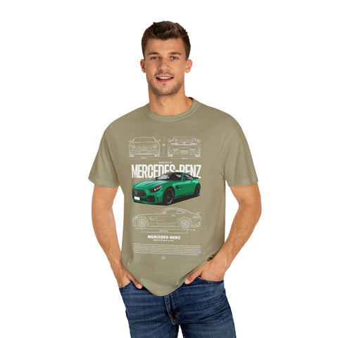 Mercedes-Benz Illustrated Unisex T-Shirt - Car Enthusiast Design