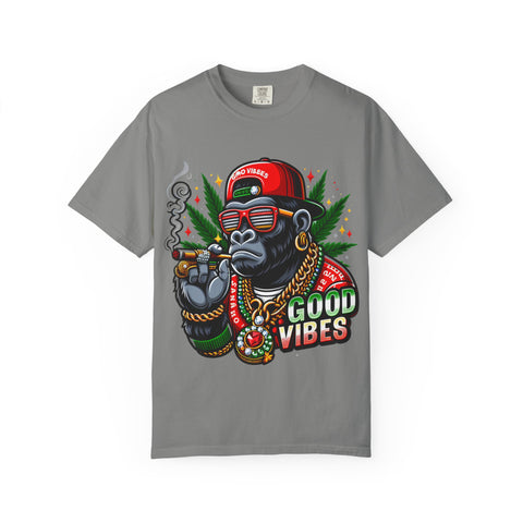 Good Vibes Gorilla Unisex T-Shirt – Fun & Relaxed Style for Chill Occasions