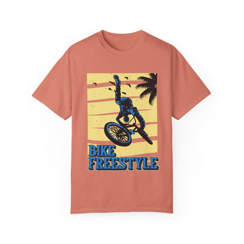 Unisex Bike Freestyle T-Shirt - Casual Graphic Tee for Cyclists