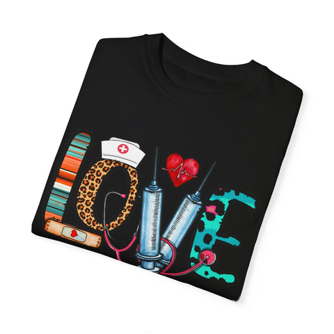 Colorful Love Graphic Unisex T-Shirt