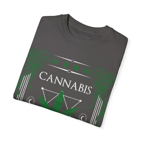 Cannabis 420 Unisex Garment-Dyed T-Shirt - Retro Style для Celebrations