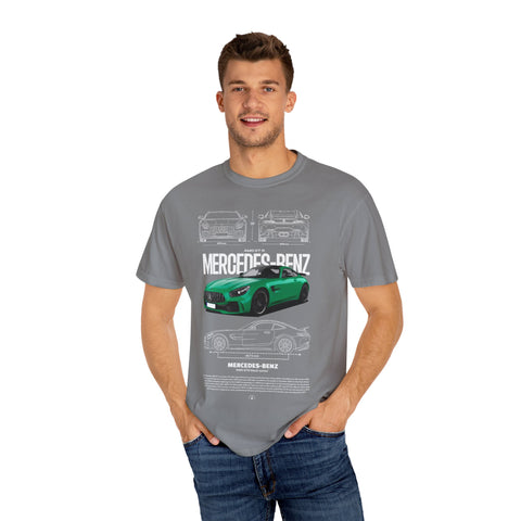 Mercedes-Benz Illustrated Unisex T-Shirt - Car Enthusiast Design