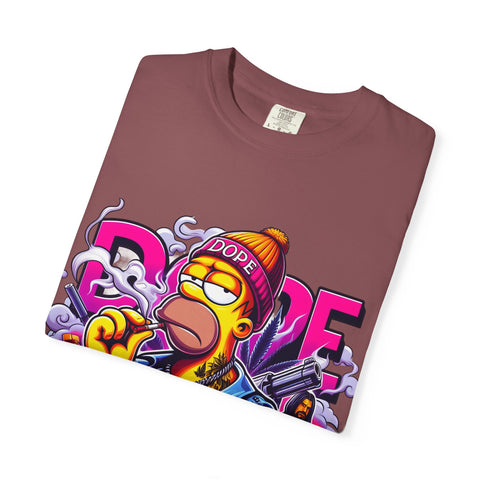 Dope Vibes Unisex Garment-Dyed T-Shirt - Streetwear Style