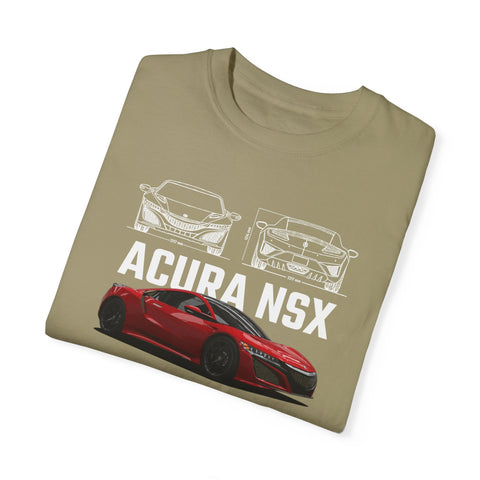 Acura NSX Unisex Garment-Dyed T-Shirt – Car Enthusiast Apparel for Auto Lovers