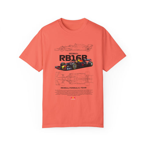 Unisex Garment-Dyed T-shirt - Red Bull Formula 1 Team Graphic Tee