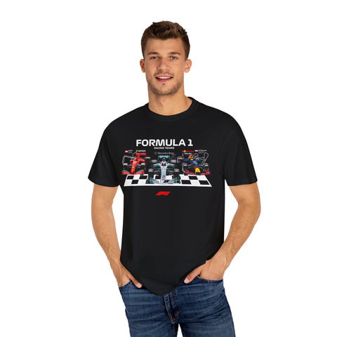 Formula 1 Racing Unisex Garment-Dyed T-Shirt