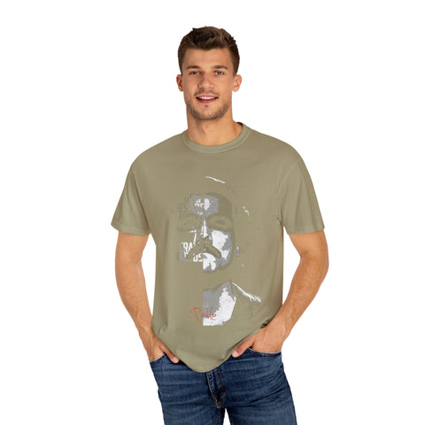 Artistic Unisex Garment-Dyed T-Shirt - Unique Design for Creative Souls