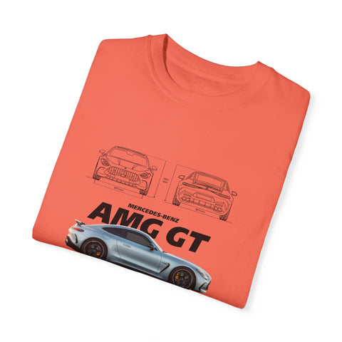 Mercedes AMG GT Unisex Garment-Dyed T-Shirt - Car Enthusiast Apparel