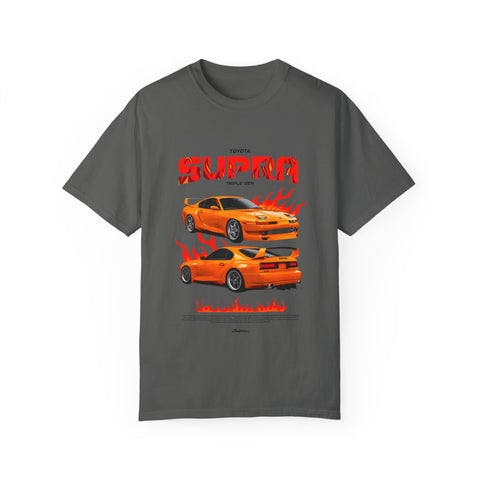 Toyota Supra Vintage Graphic T-Shirt - Perfect for Car Enthusiasts